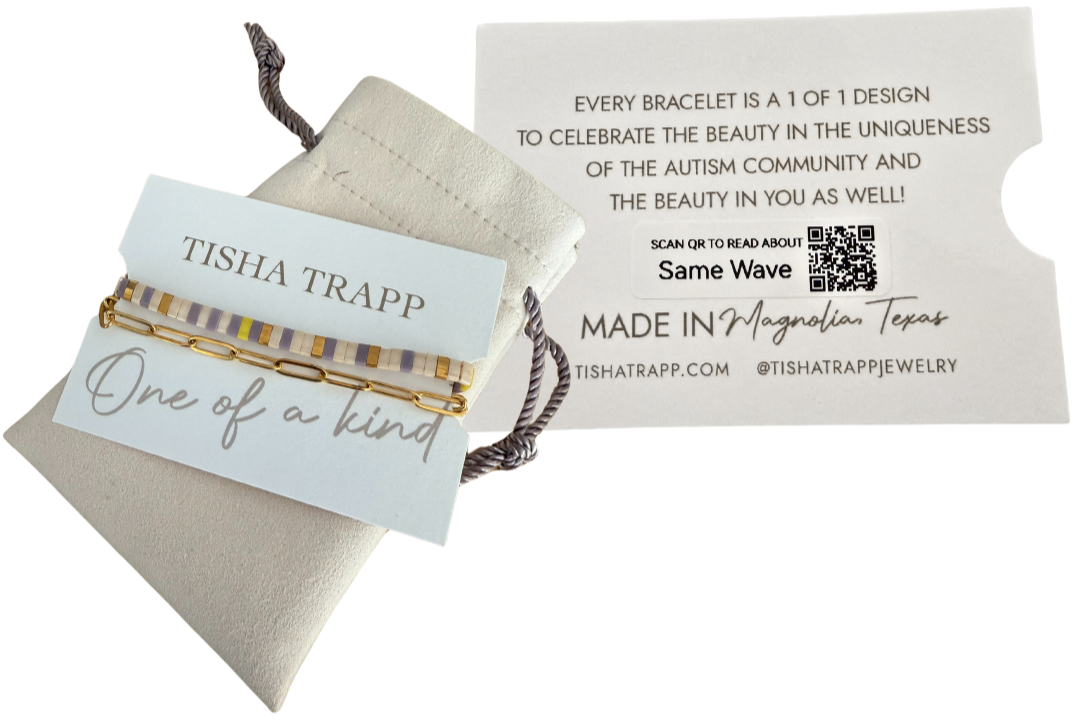 SAME WAVE + TRISHA TAPP - One of a Kind Stack Bracelet Stack