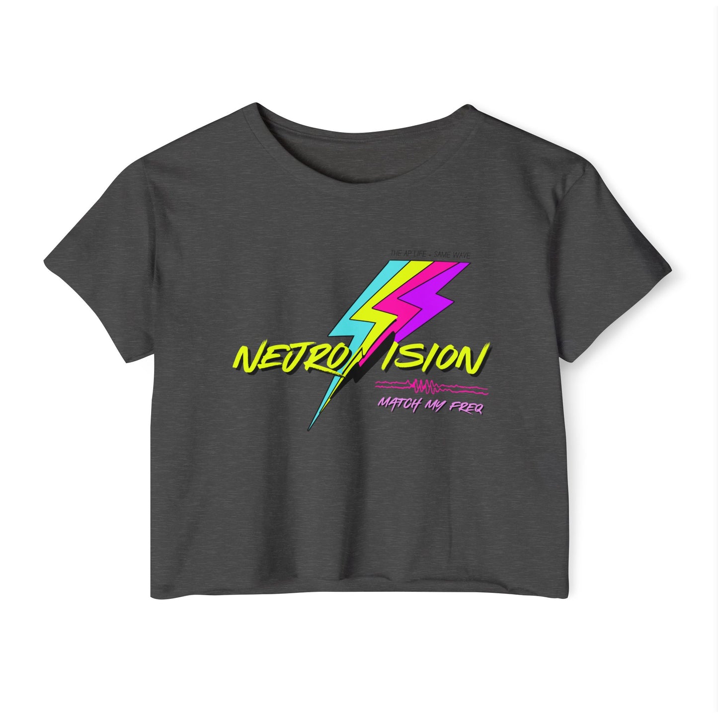 Neurovision - Match My Freq: Women's Crop Top
