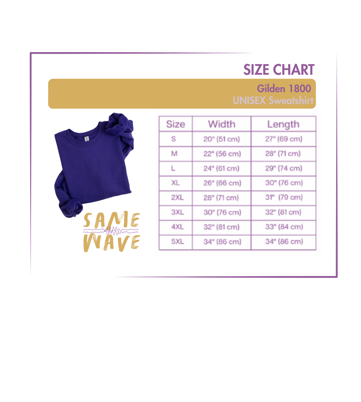 Make Waves for Epilepsy Sweatshirt