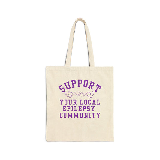 Support Your Local Epilepsy Community Tote Bag