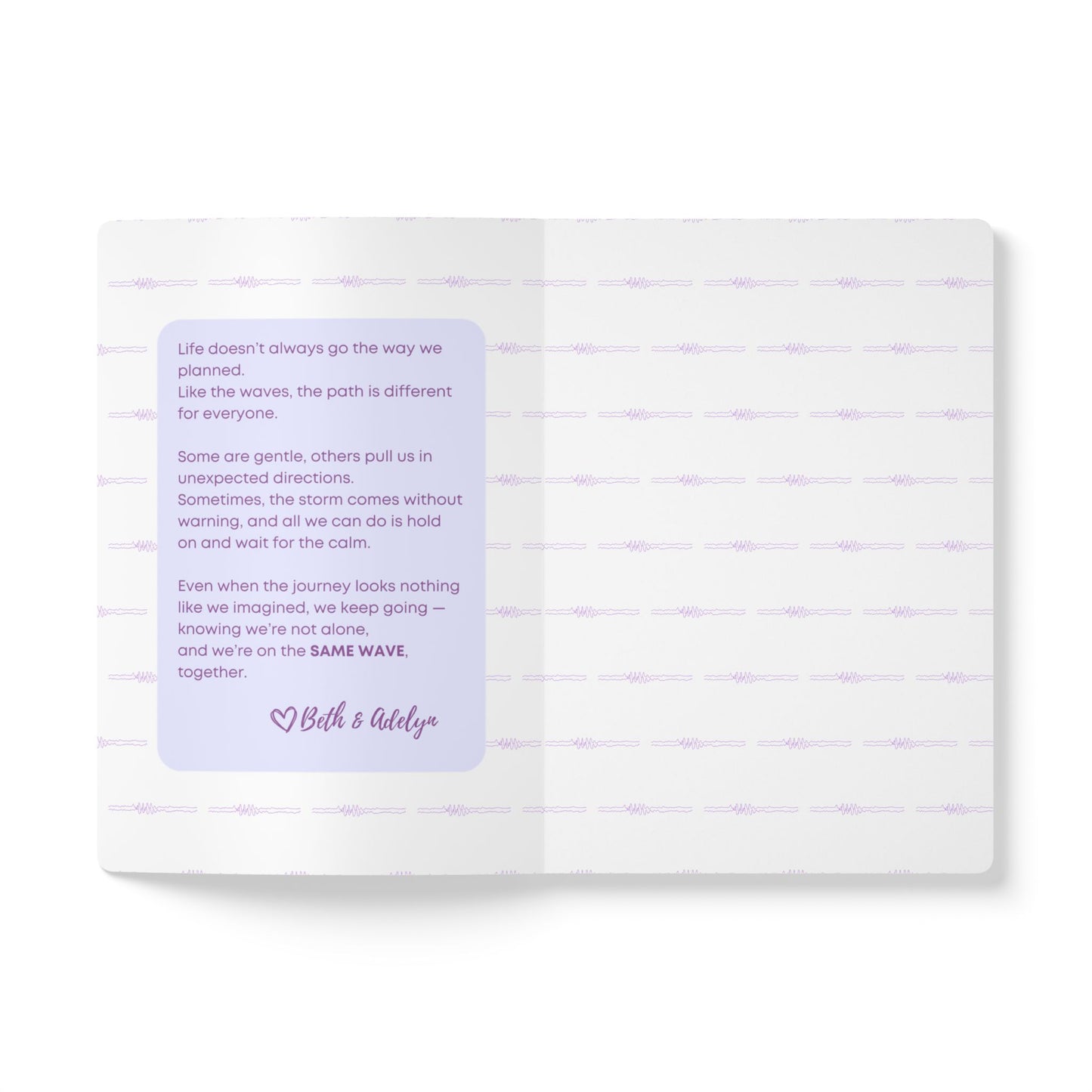 “Ride the Waves and Go With the Flow” Journal