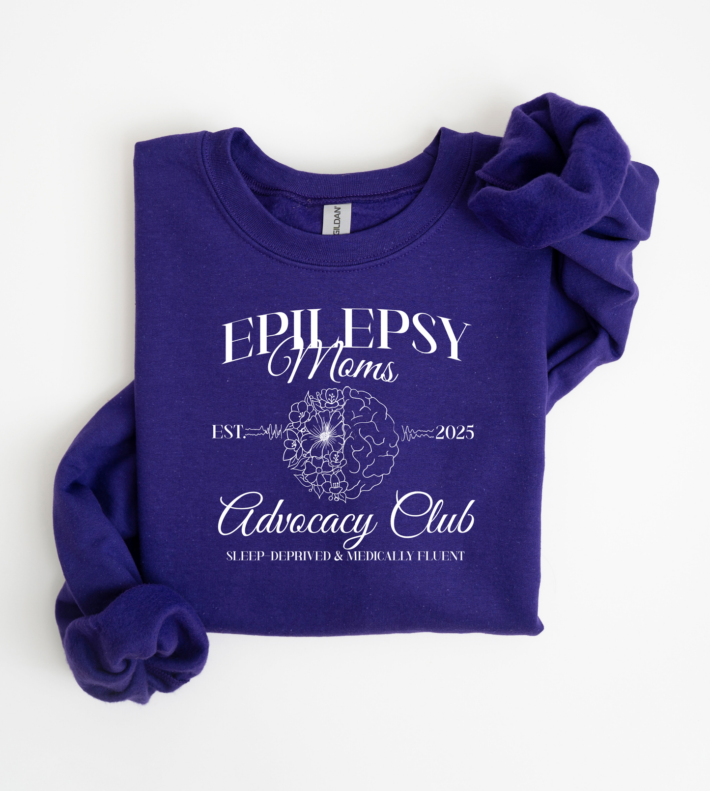 Epilepsy Moms Advocacy Club Sweatshirt