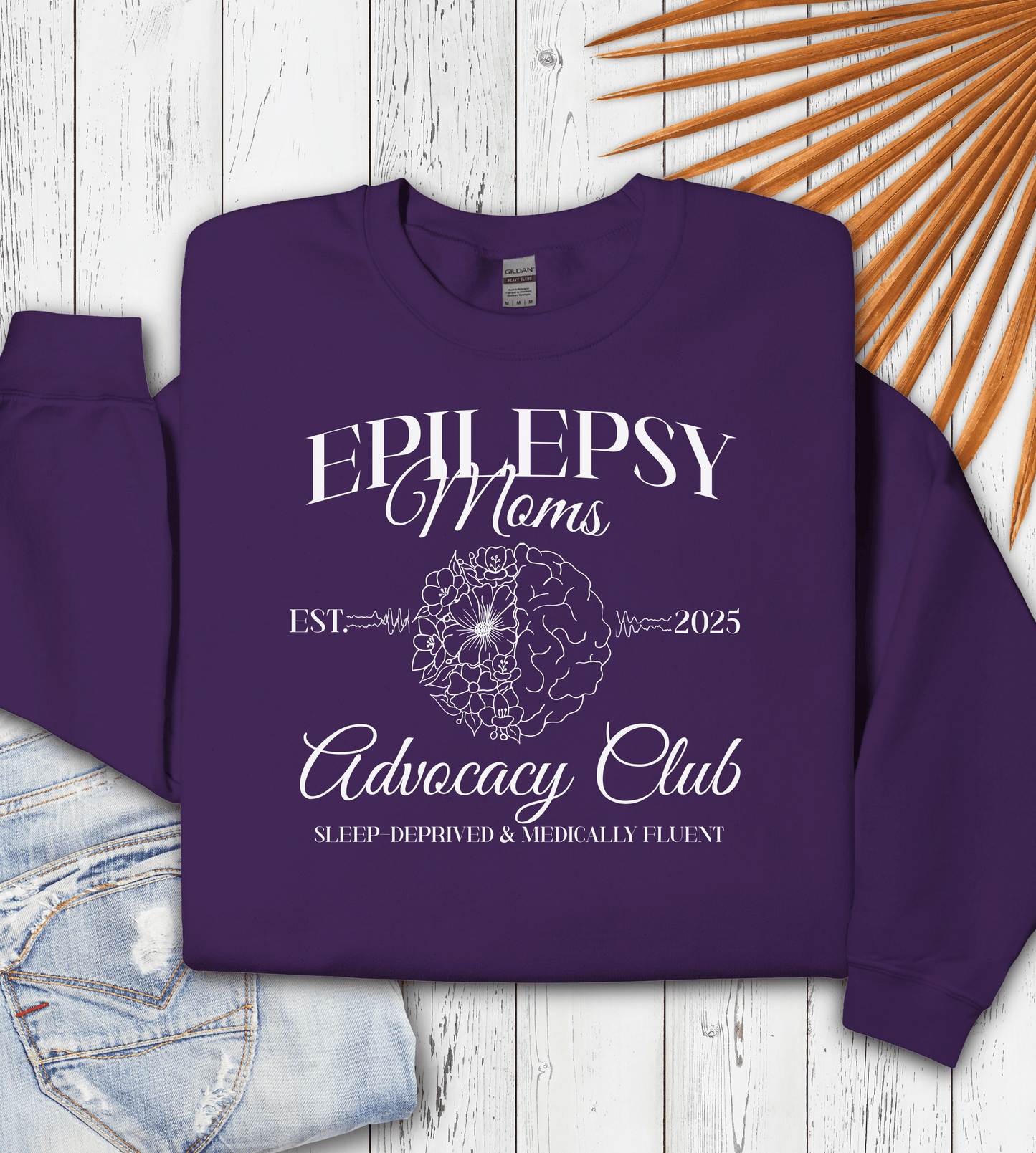 Epilepsy Moms Advocacy Club Sweatshirt
