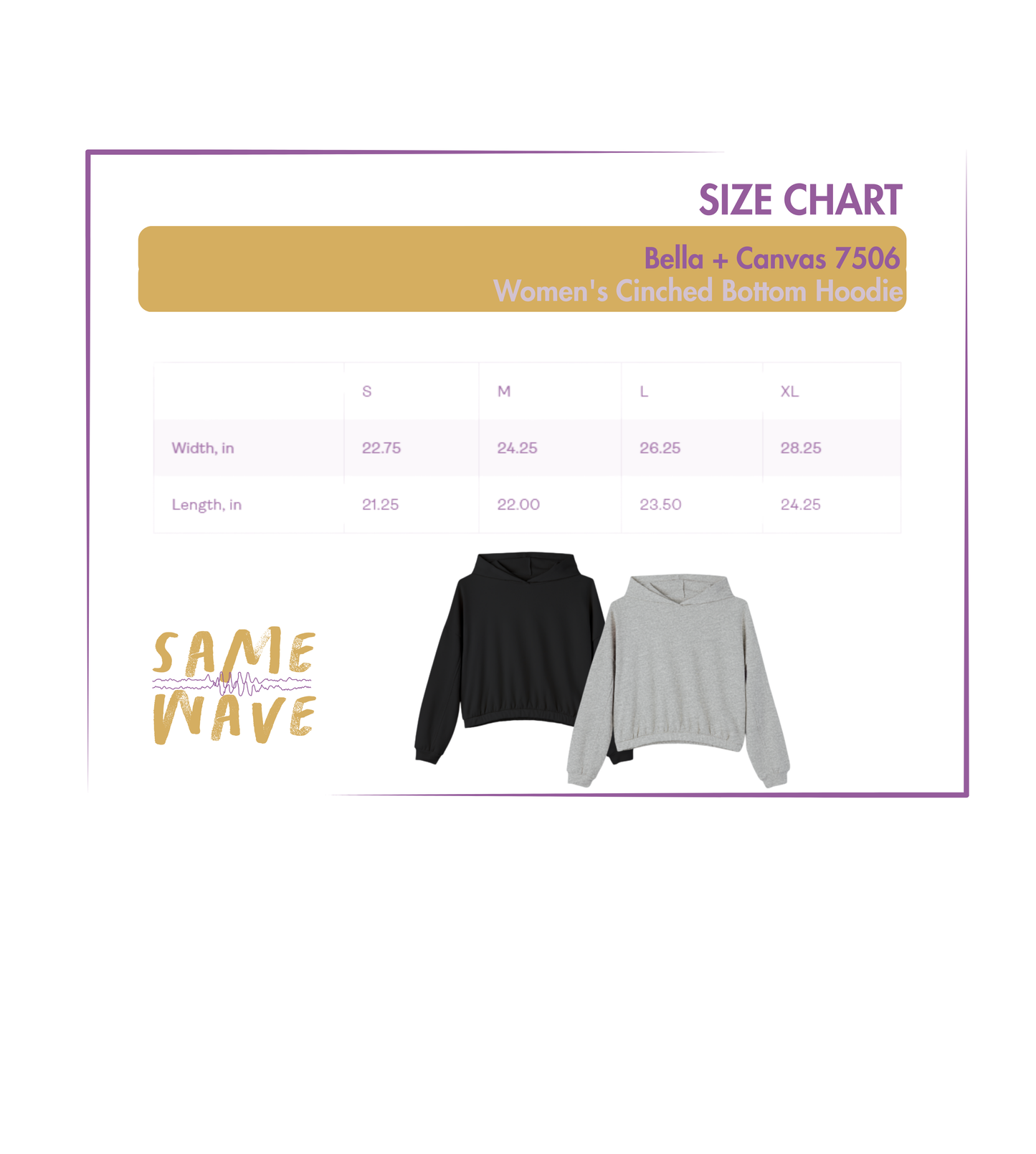 Neurovision - Match My Freq: Women's Cinched/Cropped Hoodie