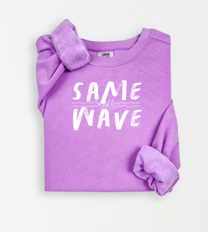 SAME WAVE Logo Sweatshirt