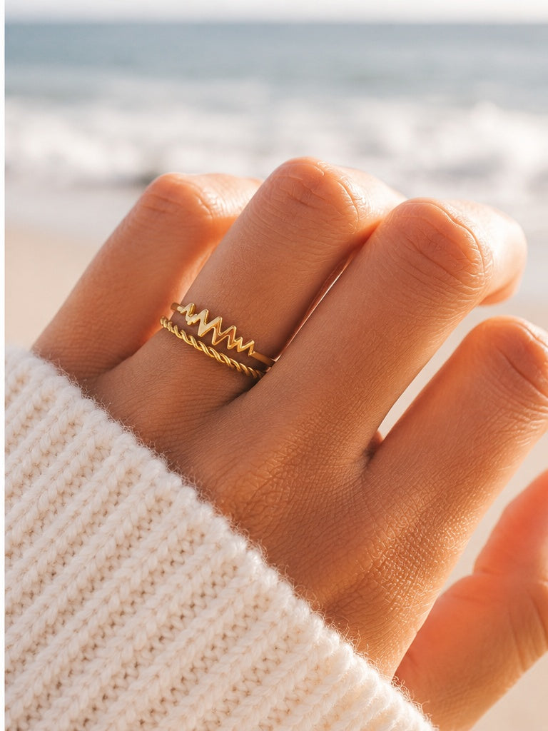 SAME WAVE Braided Stack