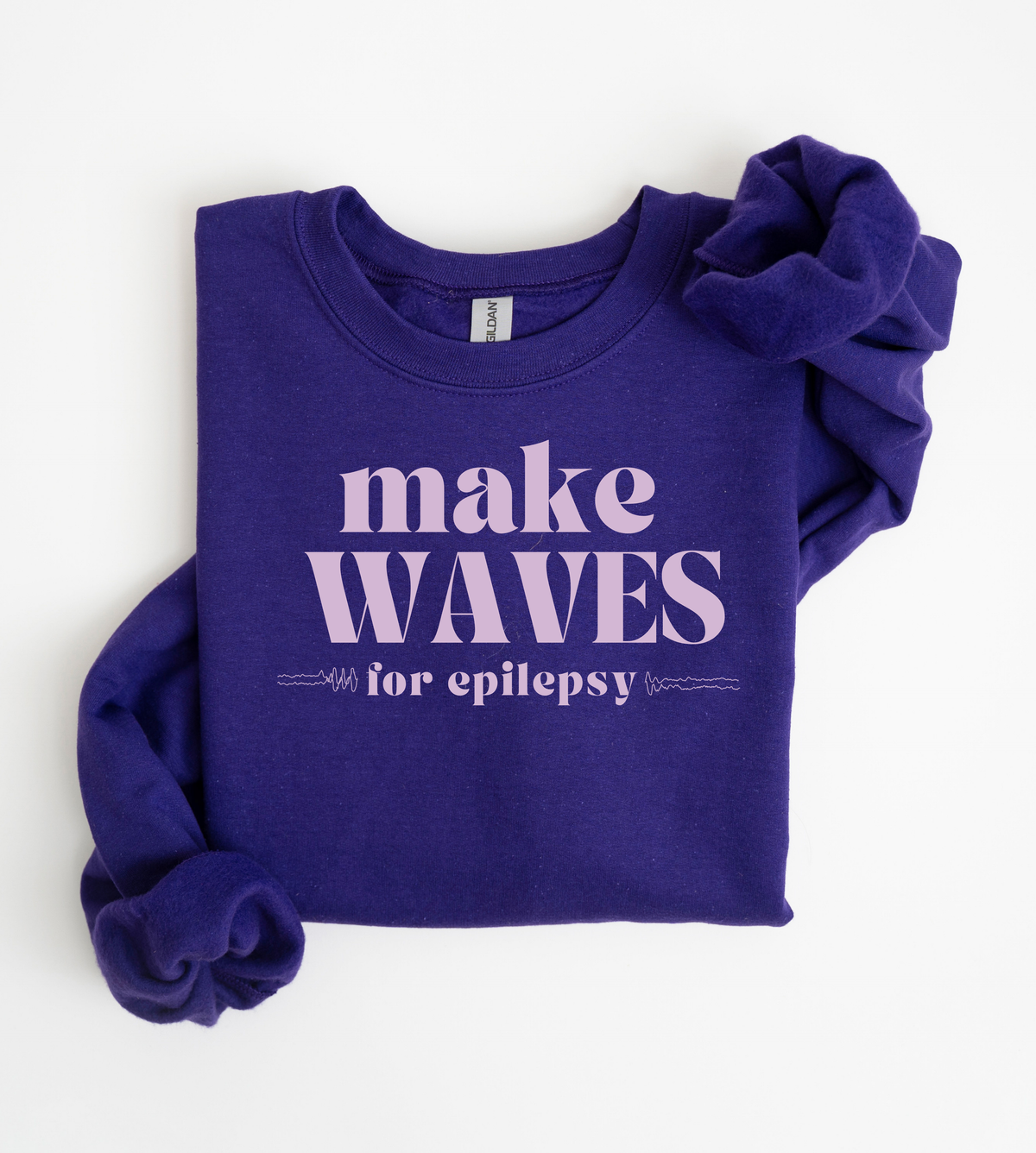 Make Waves for Epilepsy Sweatshirt