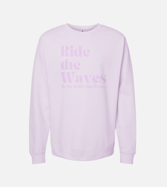 SAME WAVE + CAM AND ROW COLLAB: Ride the Waves Sweatshirt